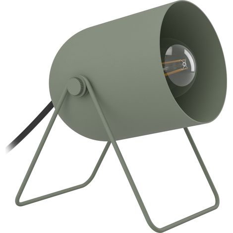 Lampada Scrivania Contemporaneo Tilston Acciaio Verde 1 Luce E14 Ip20