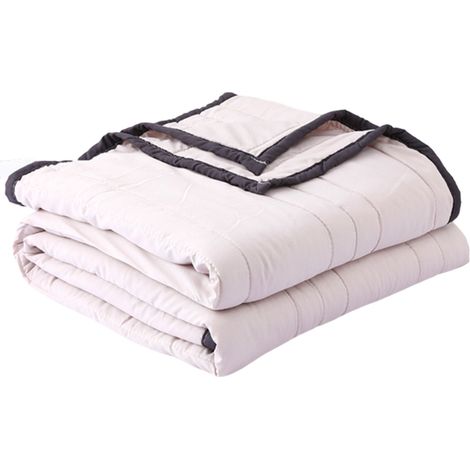 1 Couverture, fibre rafraîchissante, double face, légère, respirante, pour canapé et lit