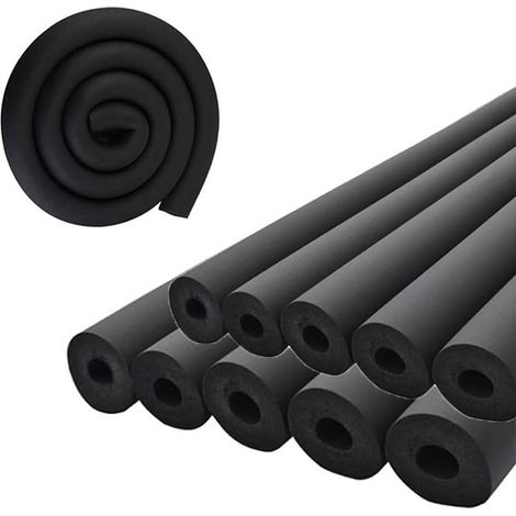 Fire-Retardant & Sun-Protective Insulation Tube – 10-Piece Set, 22 mm Inner Diameter, 1.8 m Length, 9 mm Wall Thickness (1/5)