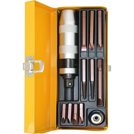 Verschleißfestes und vielseitiges Elektriker-Schraubendreher-Set mit Kunststoffetui für die Handy-Reparatur.