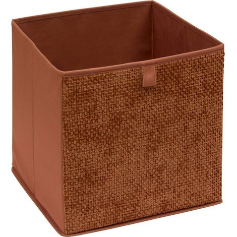 Boîte mix'n modul carré pliable 31x31cm moka - 5five (1/4)