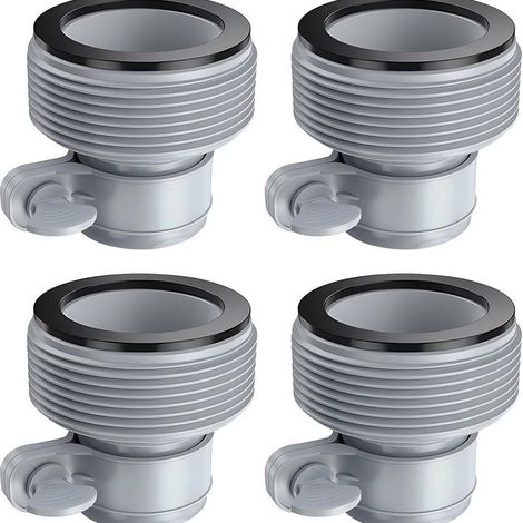 Kit adaptateur de tuyau INTEX pour pompe de filtration 1,25 pouce B pour pompes et systèmes d'eau de mer (un) (1/4)