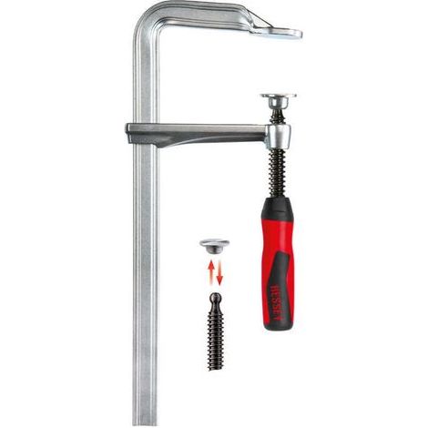 Bessey GZ-2K prensa de tornillo acero 300 mm de apriete