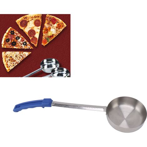 Cuillère à sauce, cuillère à tartiner, cuillère à sauce tomate pour pizza, cuillère doseuse, bleue 225 g (1/5)