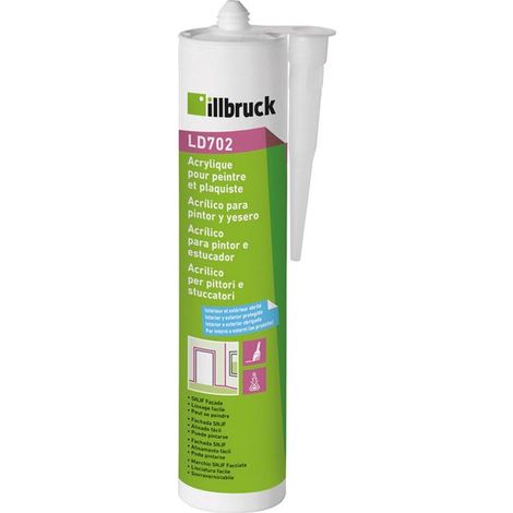 Acryl-Mörtel Kartusche 310ml Weiß Nec+ - Nec+ Illbruck