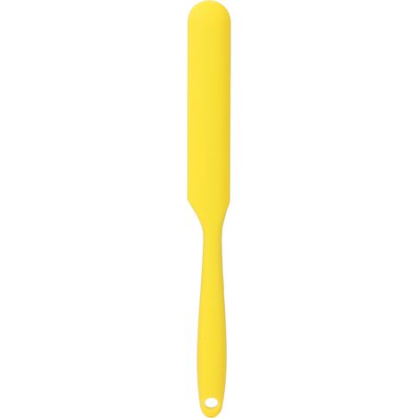 Spatule en Silicone Multifonctionnelle pour Cire à Épiler - Applicateur et Grattoir Jaune (1/5)