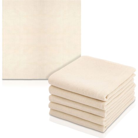 1 Passoire en tissu, Coton, 50x50 cm, Filtration alimentaire, Réutilisable, Cuisine (1/5)