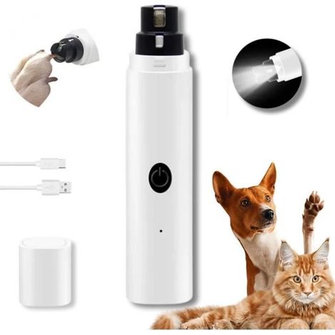 Ponceuse à Griffes - Non spécifié - Rechargeable USB - Faible Vibration - Silencieuse - LED Intégrée (1/4)