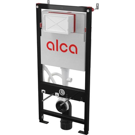Alca Moduli di installazione - Installazione a parete per WC sospesi con funzione bidet, dispenser di pastiglie, altezza 1,12 m AM120/1120 (1/2)