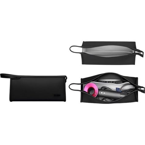 Borsa da viaggio impermeabile e portatile - in pelle PU - adatta per asciugacapelli Dyson e Leifen (1/5)