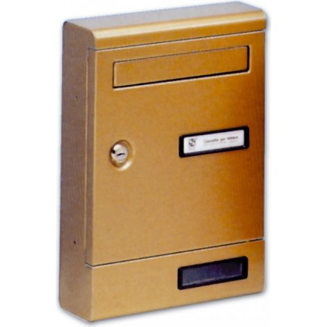 CASSETTA POSTALE SILMEC 10.351 BRONZO