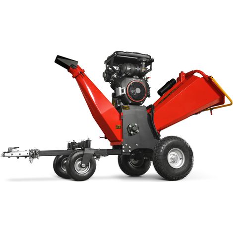 Broyeur de branches thermique Ø200 mm - Moteur essence bicylindre 25 CV - Démarrage électrique Stattos HHK200 (1/5)