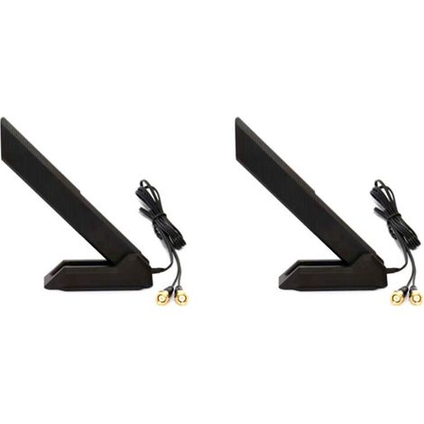 Zwei WiFi-Antennen (6E 2T2R) für Motherboards B660, H670, M13H und Z690 (2,4G/5G/6G).