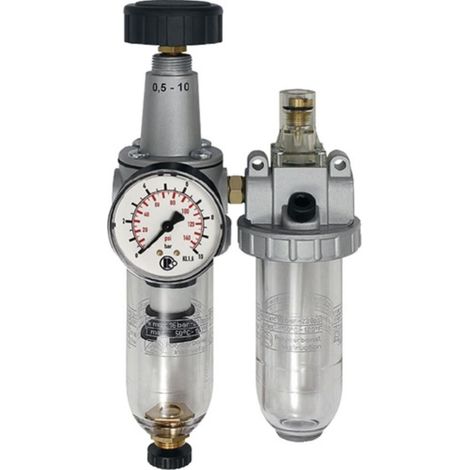 Unidad de mantenimiento peso estándar G 1/4 pulgada HA tamaño I 2 partes 600l / min W.117mm RIEGLER (1/3)