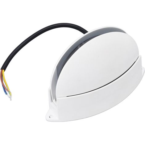 Applique murale LED semi-circulaire lumineuse à 180° pour rebord de fenêtre, couloir ou salon, AC85-265V, lumière blanche (1/5)