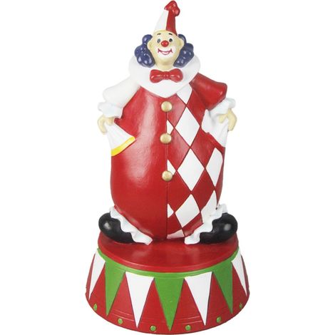 Preziosa Home Jolly Decorativo Natale 13 x 13 x 25 Cm Poliresina Rosso Scatola Regalo