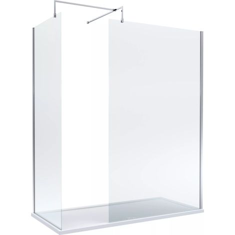 Balterley 1700x700 Wetroom Screen, Tray & Waste