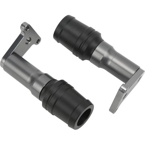 Protège-carters moteur moto en alliage d'aluminium titane, remplacement compatible NINJA 400/250 2018-2021, protection de cadre, paire de patins anti-chute. (1/5)