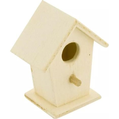 MégaCréa DIY - Nichoir à poser 4,5x3,5x2,5 cm 2 pièces (1/2)