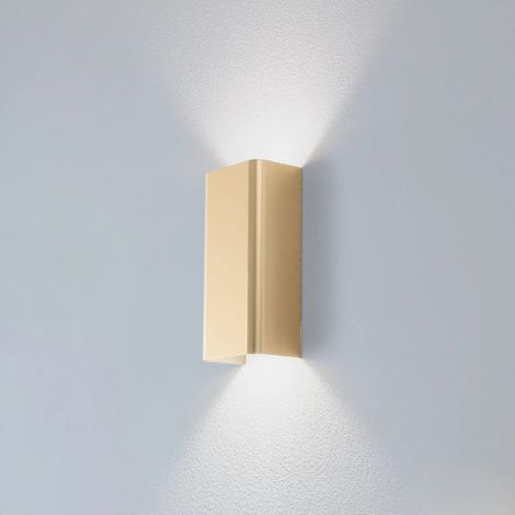 [NEUWERTIG] B-Ware Nowodvorski Lighting Wandleuchte Wandlampe  Bergen Gold Aluminium Leuchte