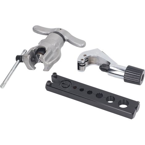 Ensemble d'élargisseurs excentriques impériaux CT-806A-S en 3 pièces, plaque de serrage simple à 6 trous, écarteur de bouche à évasement en tube de cuivre non abrasif (1/5)