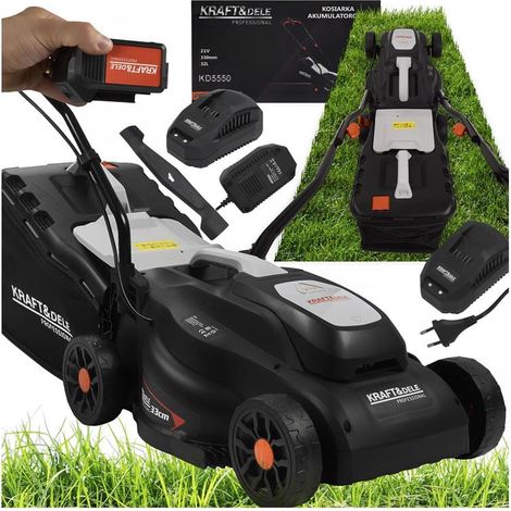 Cortacésped inalámbrico 21V 4Ah 32L KD5550
