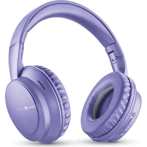 Music Sound Boost Auricular inalámbrico con 3 modos EQ, diseño around-ear plegable, micrófono integrado y hasta 8 horas de autonomía (1/3)