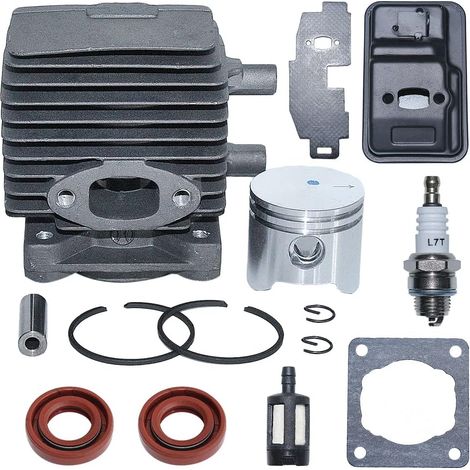 Kit de silencieux d'échappement à piston de cylindre 34 mm pour pièces de débroussailleuse Stihl FS75 FS80 FS85 4137 020 1202 (1/5)
