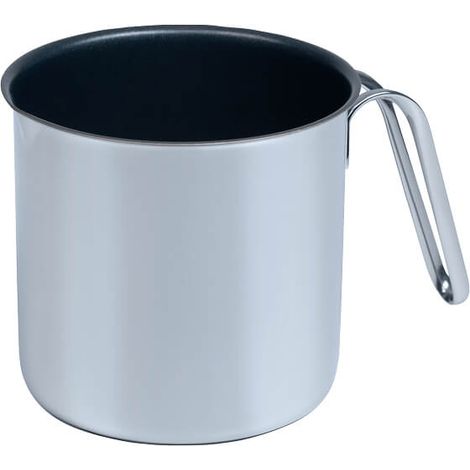 Kelomat Perfect olla de leche de acero inoxidable con pico Ø12 cm antiadherente inducción