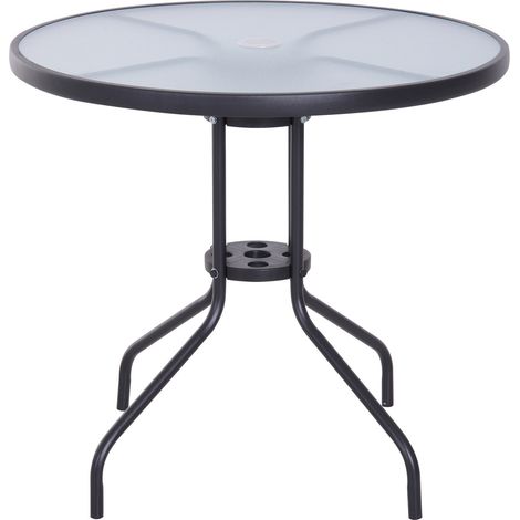 Table de bistro ronde JIL noire (1/5)