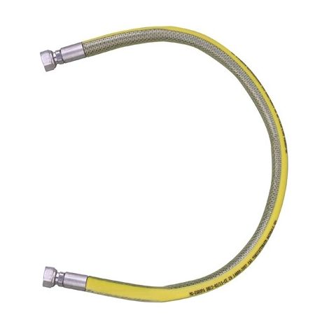 TUBO FLESSIBILE IN ACCIAIO FF PER GAS PARIGI cm 150 PARIG