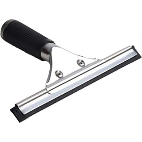 Universeller schwarzer Abzieher für Glasduschwände, XU, Autofenster, Spiegel, Badezimmerreinigungszubehör, 15 cm, 6 Zoll - KZQ (1/4)