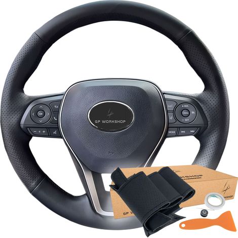 Lenkradabdeckungsmuster für Toyota Camry Corolla RAV4 Avalon (1/5)