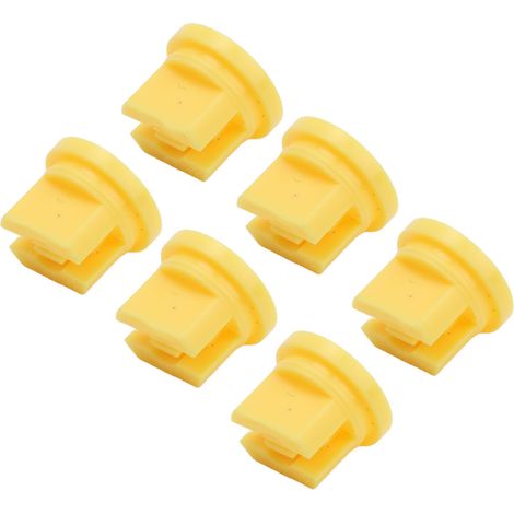 20 pièces embout pulvérisateur à jet plat pulvérisation uniforme 110 degrés buse atomiseur agriculture diamètre 0,1‑2 mm (1/5)
