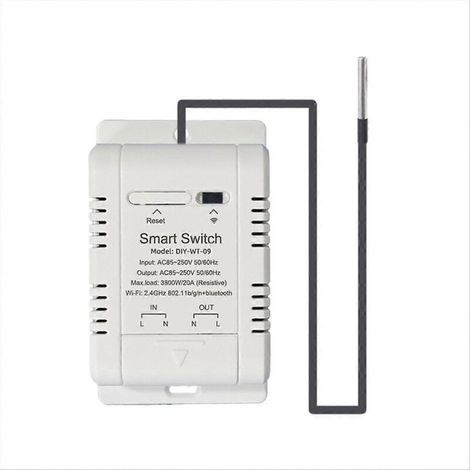 Ewelink 20A Smart Temperature Switch with Temperature Sensor (1/4)