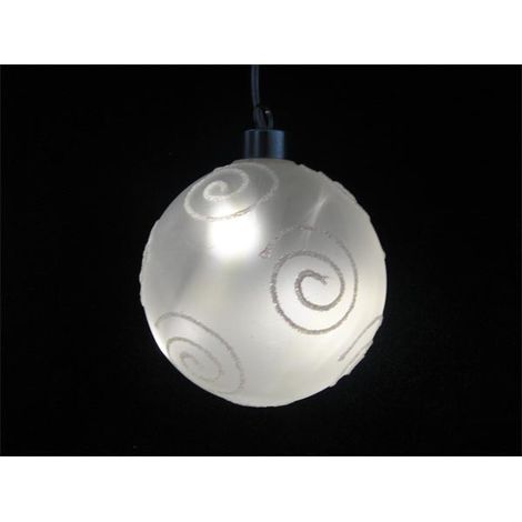 Bola cristal luz LED circulos