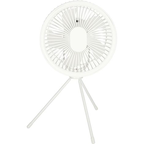 Mini ventilador de mesa de pie blanco