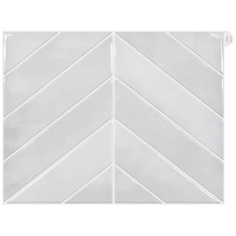 Peel and stick backsplash tiles, herringbone wall tiles, self-adhesive tiles for kitchen and bathroom, 10 sheets/pack (1/5)