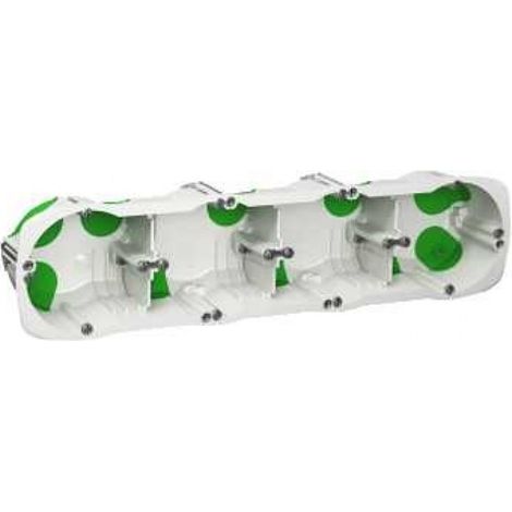 Multifix Air, Boîte étanche 4 Postes Diamètre 67 Mm, Profondeur 47 Mm