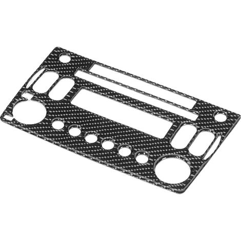 Cache en fibre de carbone pour panneau radio/CD de console centrale Nissan 350Z 2006-2009 (1/5)
