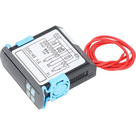 Contrôleur de température numérique de thermostat de dégivrage sûr de haute précision AC220V avec entrée à 2 voies pour chambre froide (1/5)