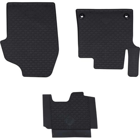 Car Mat 3 pcs Black suitable for JUMPY, EXPERT, PROACE 2016- vidaXL