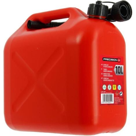 Jerrican plastique - XL TECH - 506021 - Capacité 10 litres - Homologué spécial hydrocarbures (1/5)