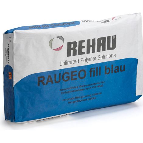 RAUGEO remplit de bleu avec une conductivité thermique de 1,2 W/mK