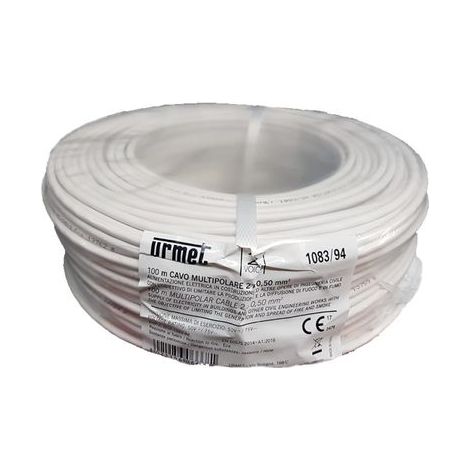 URMET 1083/94 - Cavo 2Voice 2x0.50 Matassa Da 100 Metri