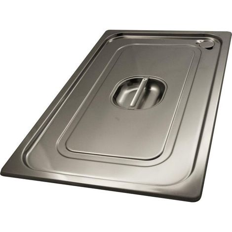 Abert coperchio Gastronorm 1/1 acciaio inox 18/10 53x32.5 cm (1/3)