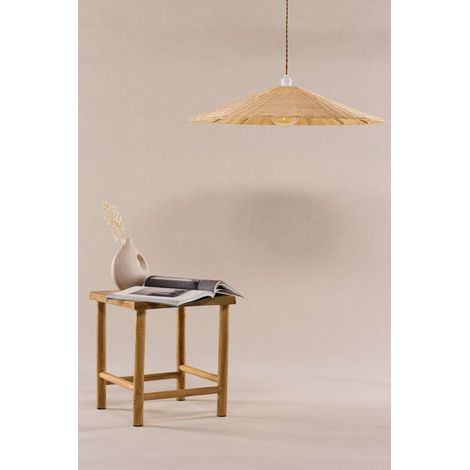 Herrestad éclairage lampe pendentif 80x80x16cm naturel.