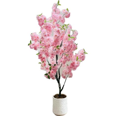 Ciliegio, decorazione realistica, manutenzione semplice, rosa (1/2)