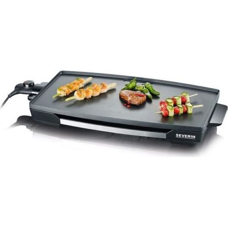 plancha eléctrica 2200w 60x35cm - kg2397 - severin - (1/4)