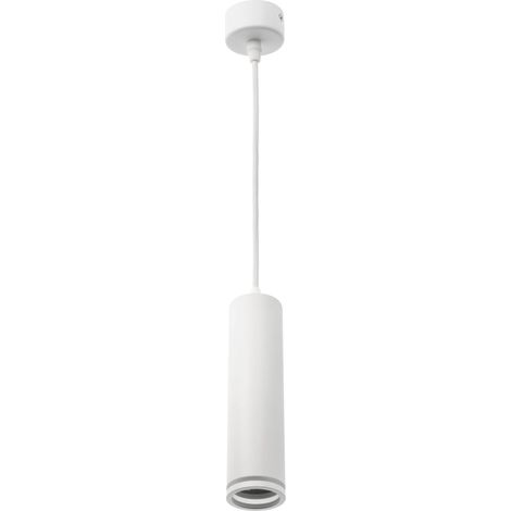 Suspension cylindrique avec douille GU10 Plafonnier, plafonnier, lampe suspendue pour salon, bar, salle à manger (1/5)